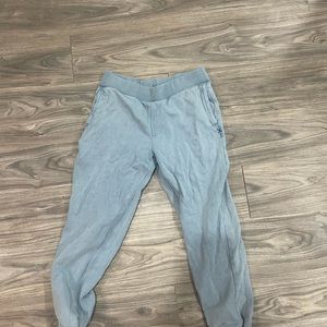 Cuts medium light blue sweatpants lightly worn